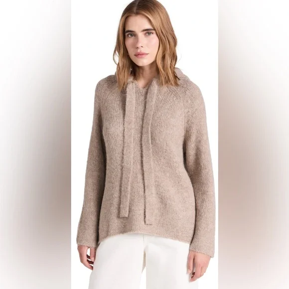 NWT Pistola ELENA OVERSIZED HOODIE - TAUPE. Size Medium/Large - Picture 8 of 10